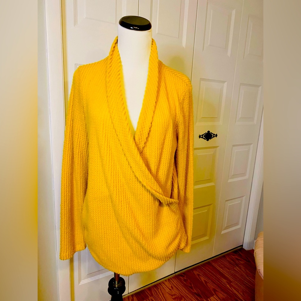 Fall Sweater Mustard Color